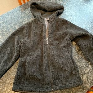 Boys Black Sherpa Jacket Never Worn